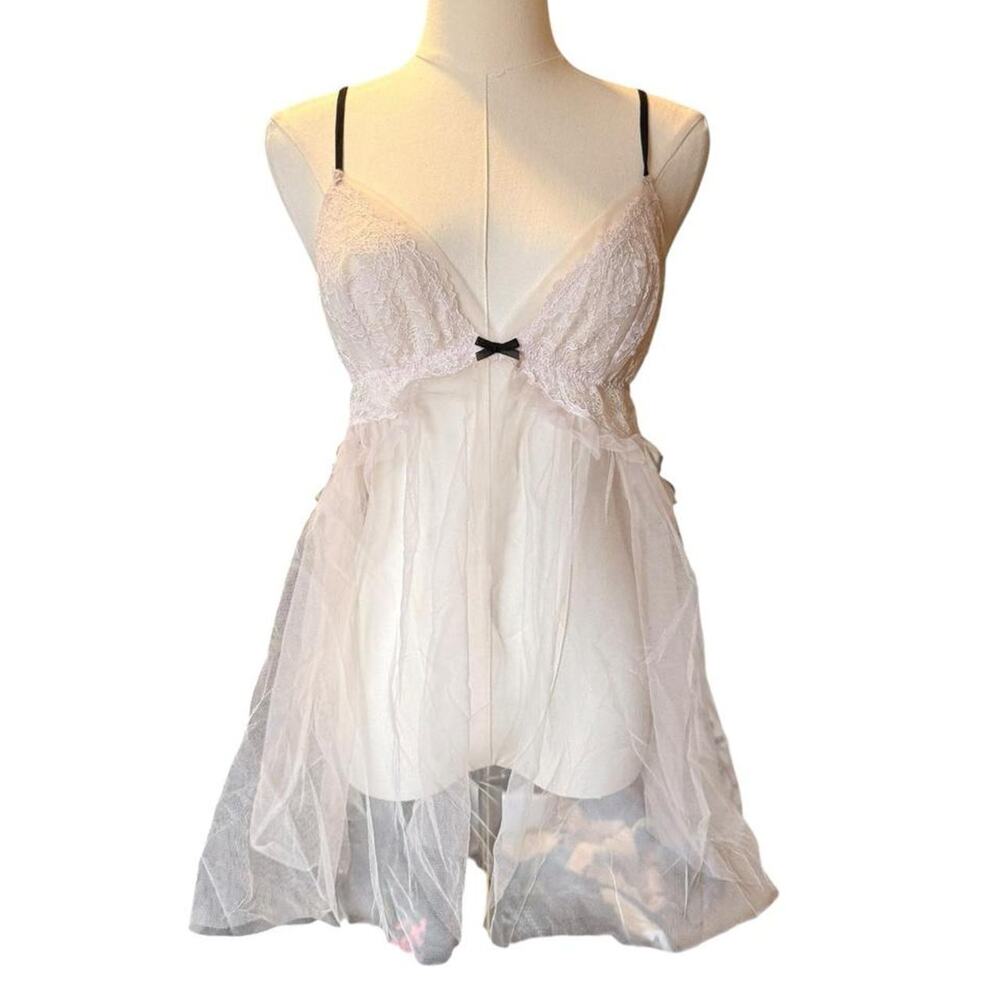 Victorias secret sheer mesh babydoll